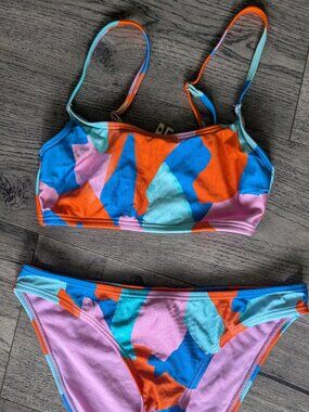 Colorful bikini